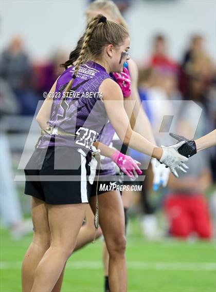 Thumbnail 3 in Arvada West vs Cherry Creek (Girls' Flag Championship) photogallery.