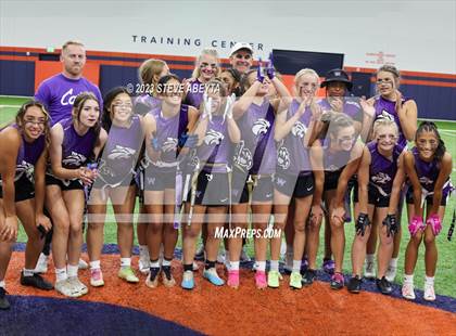 Thumbnail 3 in Arvada West vs Cherry Creek (Girls' Flag Championship) photogallery.