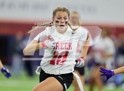 Thumbnail 3 in Arvada West vs Cherry Creek (Girls' Flag Championship) photogallery.