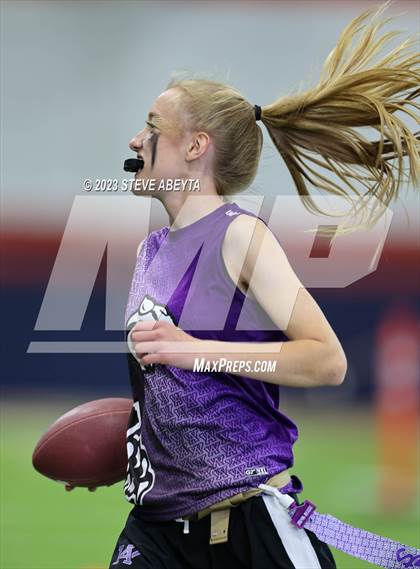 Thumbnail 3 in Arvada West vs Cherry Creek (Girls' Flag Championship) photogallery.