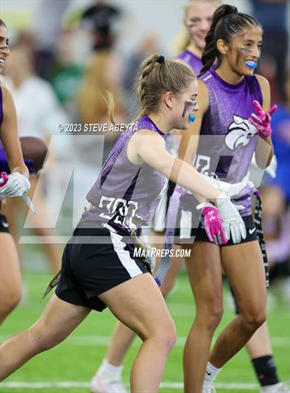 Thumbnail 2 in Arvada West vs Cherry Creek (Girls' Flag Championship) photogallery.