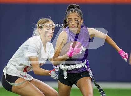 Thumbnail 3 in Arvada West vs Cherry Creek (Girls' Flag Championship) photogallery.