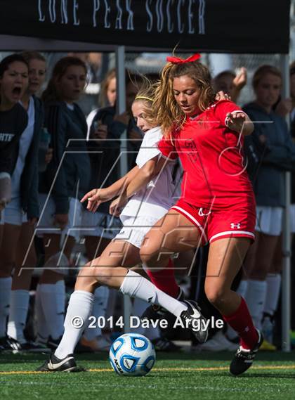 Thumbnail 3 in Alta vs. Lone Peak (UHSAA 5A Semifinal) photogallery.