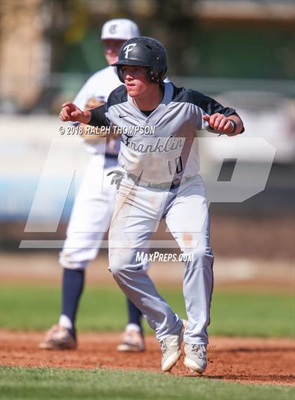 Thumbnail 3 in Carlmont vs. Franklin (Boras Classic North Bracket Rd 1) photogallery.