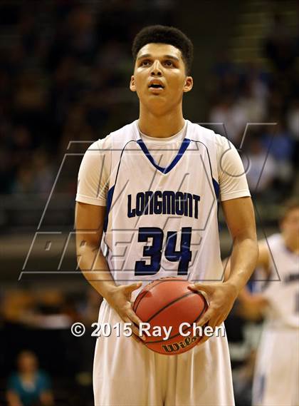 Thumbnail 2 in Longmont vs. Air Academy (CHSAA 4A Championship) photogallery.