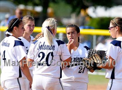 Thumbnail 2 in Redlands vs. Upland (CIF SS D2 Playoffs) photogallery.