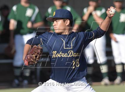 Thumbnail 1 in Notre Dame (SO) vs. Damien (Boras Classic - South) photogallery.
