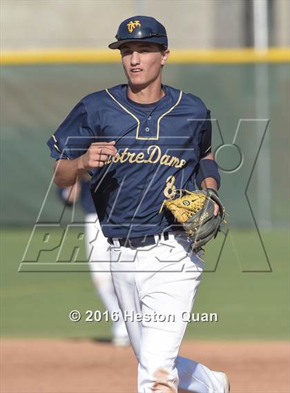 Thumbnail 2 in Notre Dame (SO) vs. Damien (Boras Classic - South) photogallery.