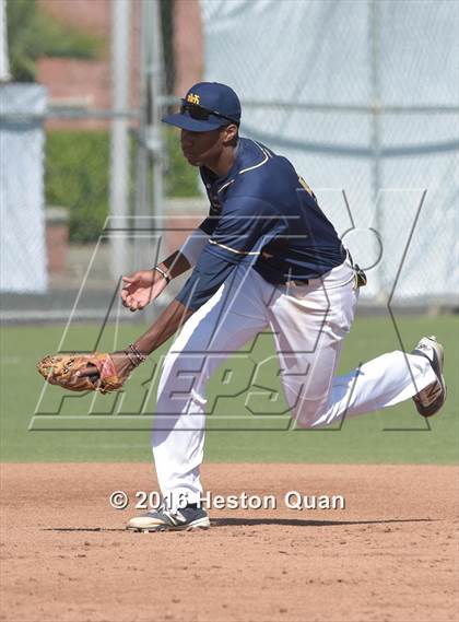 Thumbnail 2 in Notre Dame (SO) vs. Damien (Boras Classic - South) photogallery.