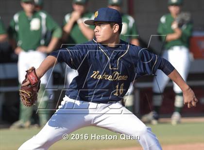 Thumbnail 3 in Notre Dame (SO) vs. Damien (Boras Classic - South) photogallery.