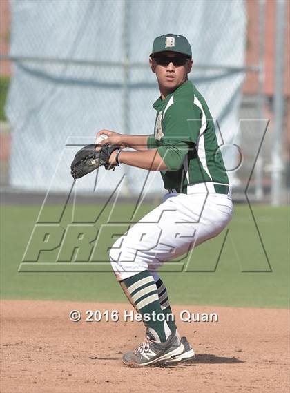 Thumbnail 3 in Notre Dame (SO) vs. Damien (Boras Classic - South) photogallery.