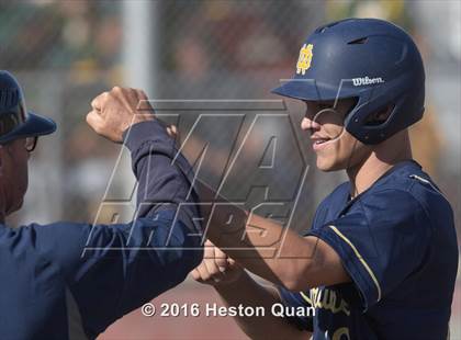 Thumbnail 2 in Notre Dame (SO) vs. Damien (Boras Classic - South) photogallery.