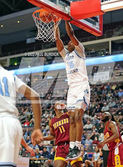 Thumbnail 3 in Neumann Regional Academy vs. Bishop Canevin (PIAA Championship) photogallery.