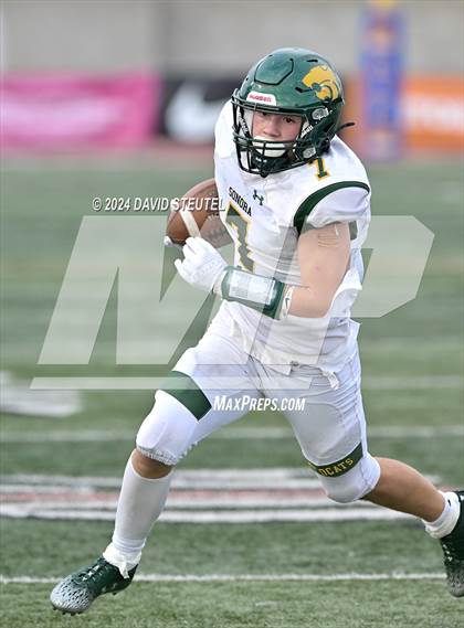 Thumbnail 2 in Sonora vs. St. Pius X-St. Matthias Academy (CIF State Div. 4-A Final) photogallery.