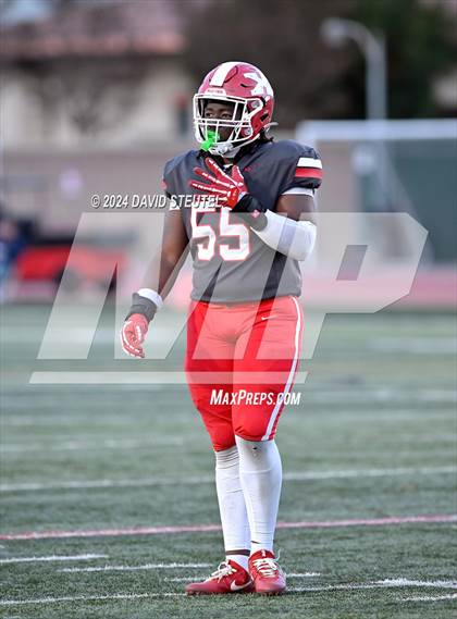 Thumbnail 1 in Sonora vs. St. Pius X-St. Matthias Academy (CIF State Div. 4-A Final) photogallery.