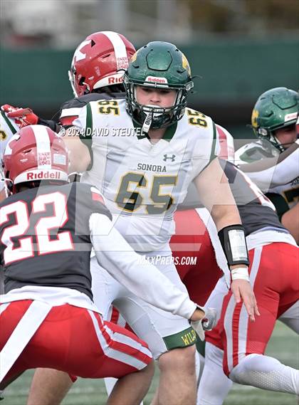 Thumbnail 3 in Sonora vs. St. Pius X-St. Matthias Academy (CIF State Div. 4-A Final) photogallery.