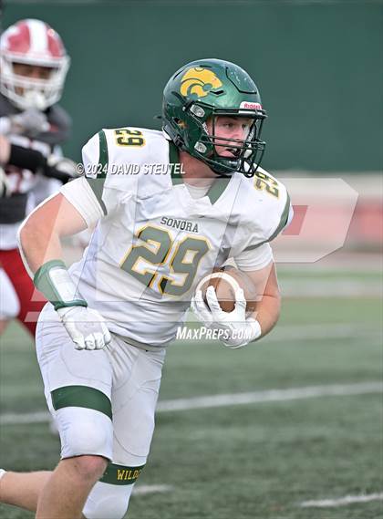 Thumbnail 3 in Sonora vs. St. Pius X-St. Matthias Academy (CIF State Div. 4-A Final) photogallery.