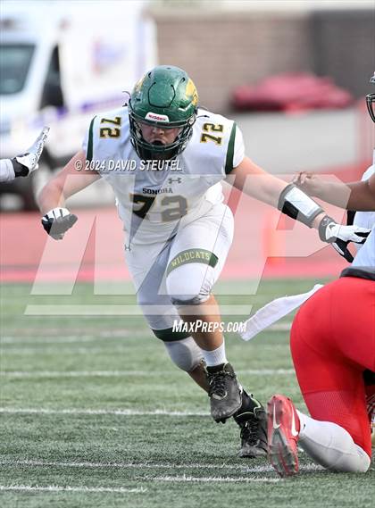 Thumbnail 2 in Sonora vs. St. Pius X-St. Matthias Academy (CIF State Div. 4-A Final) photogallery.