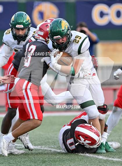 Thumbnail 3 in Sonora vs. St. Pius X-St. Matthias Academy (CIF State Div. 4-A Final) photogallery.