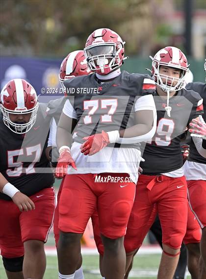 Thumbnail 3 in Sonora vs. St. Pius X-St. Matthias Academy (CIF State Div. 4-A Final) photogallery.