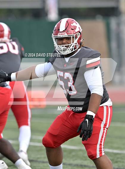 Thumbnail 3 in Sonora vs. St. Pius X-St. Matthias Academy (CIF State Div. 4-A Final) photogallery.