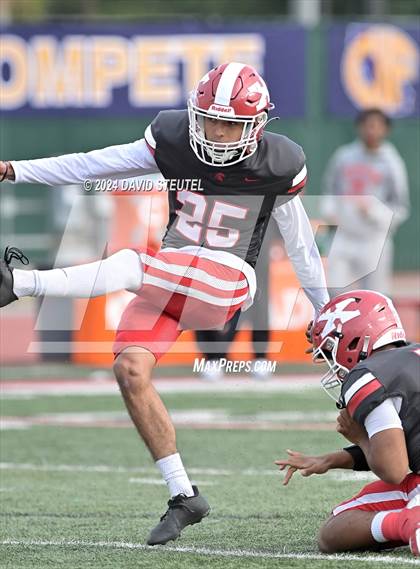 Thumbnail 2 in Sonora vs. St. Pius X-St. Matthias Academy (CIF State Div. 4-A Final) photogallery.