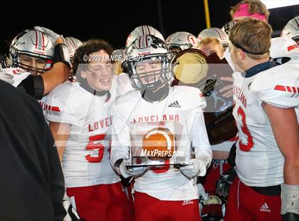 Thumbnail 2 in Loveland vs. Palmer Ridge (CHSAA 4A State Championship) photogallery.