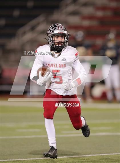 Thumbnail 3 in Loveland vs. Palmer Ridge (CHSAA 4A State Championship) photogallery.