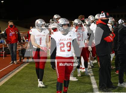 Thumbnail 2 in Loveland vs. Palmer Ridge (CHSAA 4A State Championship) photogallery.