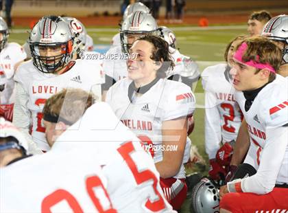Thumbnail 1 in Loveland vs. Palmer Ridge (CHSAA 4A State Championship) photogallery.