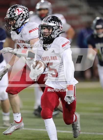 Thumbnail 2 in Loveland vs. Palmer Ridge (CHSAA 4A State Championship) photogallery.