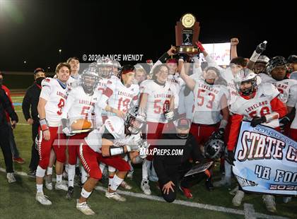 Thumbnail 1 in Loveland vs. Palmer Ridge (CHSAA 4A State Championship) photogallery.