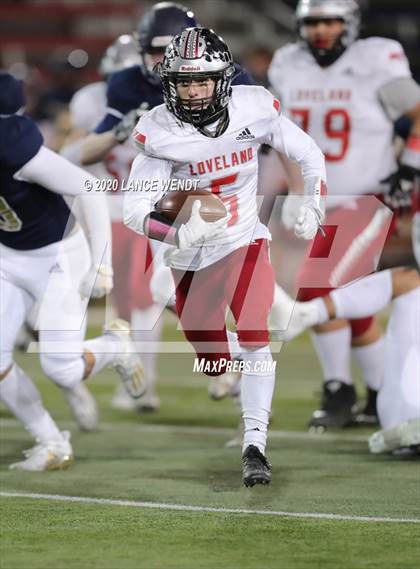 Thumbnail 1 in Loveland vs. Palmer Ridge (CHSAA 4A State Championship) photogallery.