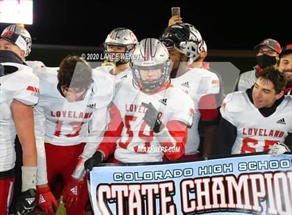 Thumbnail 3 in Loveland vs. Palmer Ridge (CHSAA 4A State Championship) photogallery.