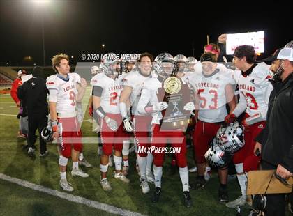 Thumbnail 1 in Loveland vs. Palmer Ridge (CHSAA 4A State Championship) photogallery.