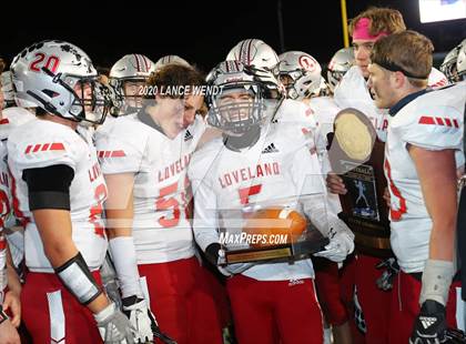 Thumbnail 3 in Loveland vs. Palmer Ridge (CHSAA 4A State Championship) photogallery.