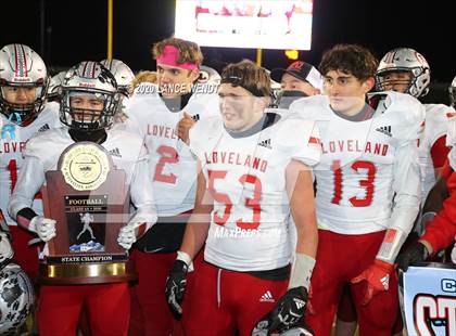 Thumbnail 2 in Loveland vs. Palmer Ridge (CHSAA 4A State Championship) photogallery.