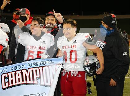Thumbnail 1 in Loveland vs. Palmer Ridge (CHSAA 4A State Championship) photogallery.