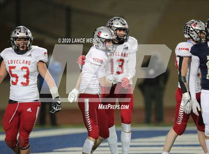 Thumbnail 1 in Loveland vs. Palmer Ridge (CHSAA 4A State Championship) photogallery.