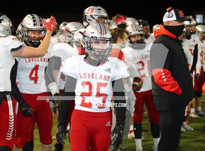 Thumbnail 3 in Loveland vs. Palmer Ridge (CHSAA 4A State Championship) photogallery.
