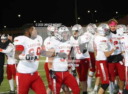 Thumbnail 3 in Loveland vs. Palmer Ridge (CHSAA 4A State Championship) photogallery.