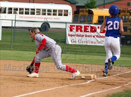 Thumbnail 1 in Bartlett vs. Brighton (Region 7AAA 1st Round) photogallery.