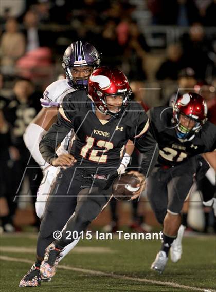 Thumbnail 1 in Cathedral @ Downey (CIF SS Playoff) photogallery.