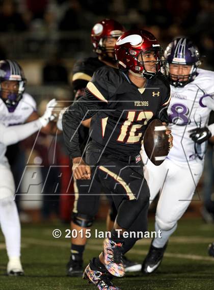 Thumbnail 3 in Cathedral @ Downey (CIF SS Playoff) photogallery.