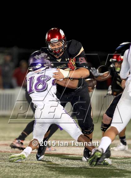 Thumbnail 3 in Cathedral @ Downey (CIF SS Playoff) photogallery.