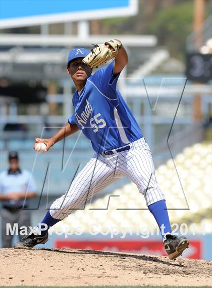 Thumbnail 1 in Bishop Amat vs. Palm Desert (CIF-SS D3 Final) photogallery.