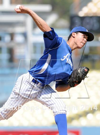 Thumbnail 3 in Bishop Amat vs. Palm Desert (CIF-SS D3 Final) photogallery.