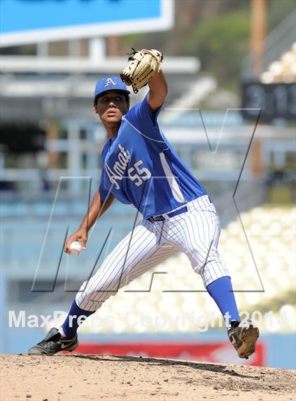 Thumbnail 2 in Bishop Amat vs. Palm Desert (CIF-SS D3 Final) photogallery.