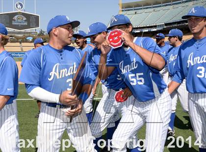 Thumbnail 1 in Bishop Amat vs. Palm Desert (CIF-SS D3 Final) photogallery.
