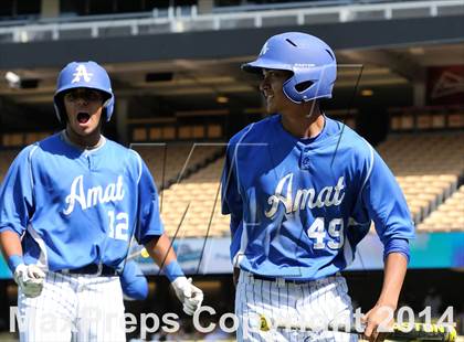 Thumbnail 1 in Bishop Amat vs. Palm Desert (CIF-SS D3 Final) photogallery.